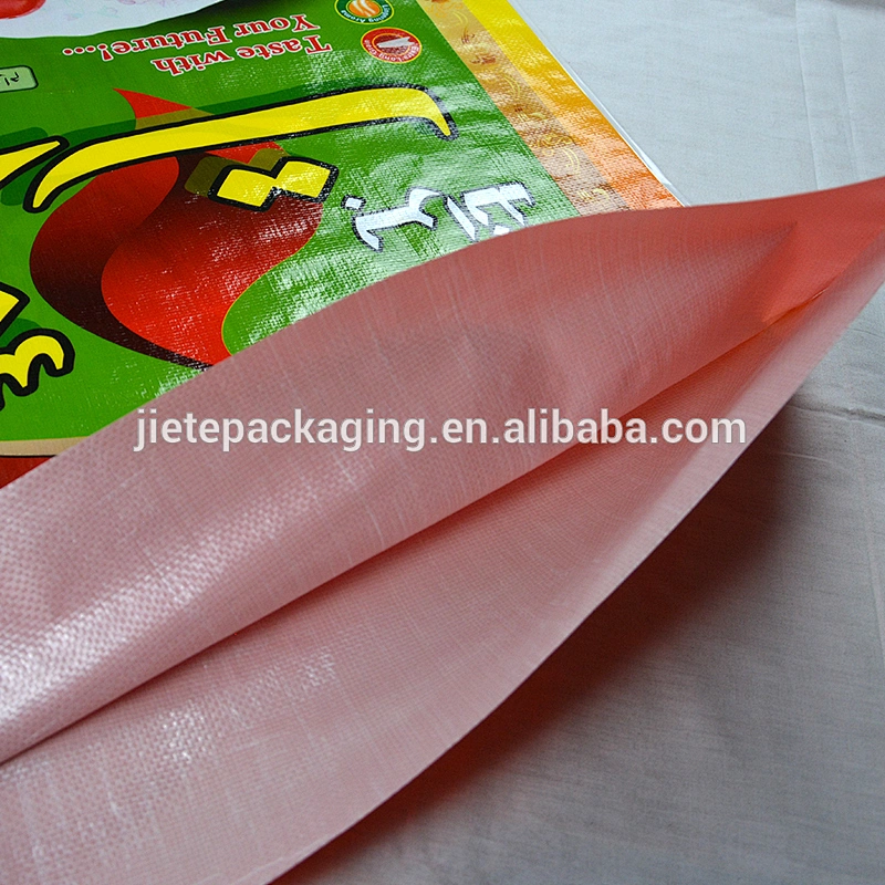 50kg price new production rice packing bag wheat flour PP woven sack polypropylene woven bag