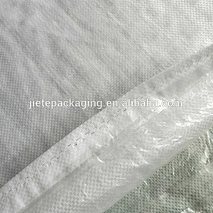 Cheap hot sale white plastic pp woven fertilizer packaging bag 40kg