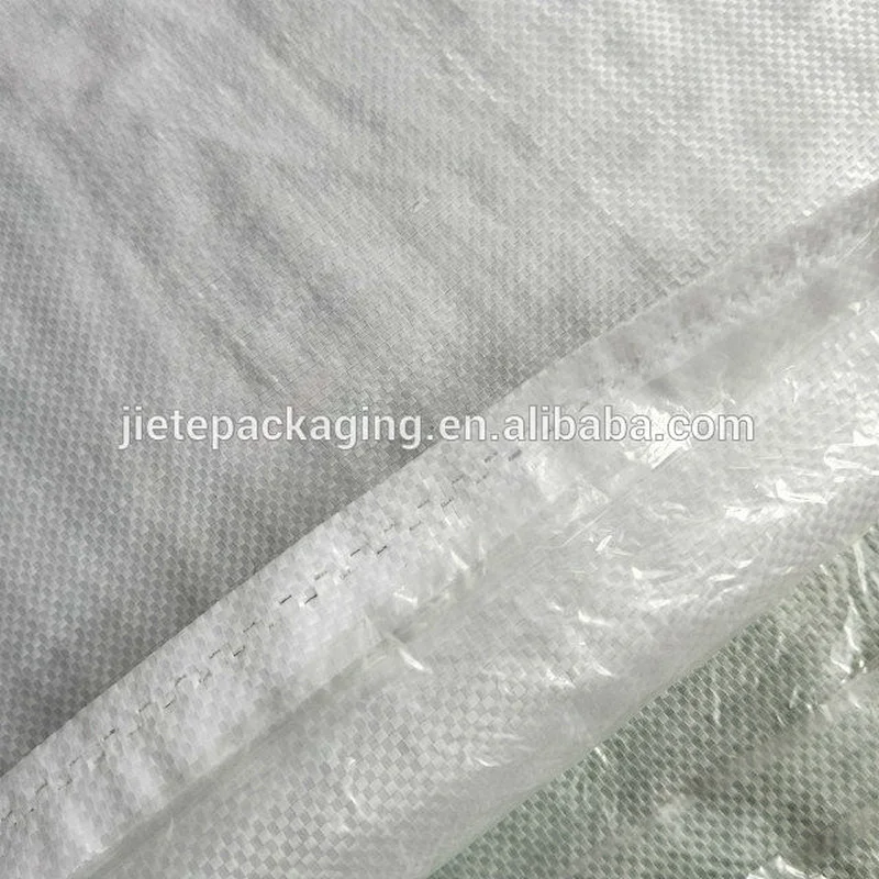 Cheap hot sale white plastic pp woven fertilizer packaging bag 40kg
