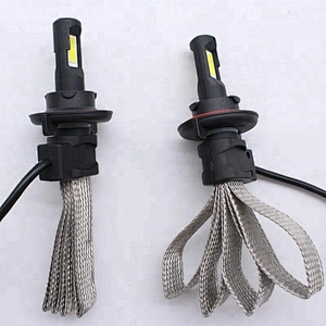 ,All in One Fanless Copper Belt H13 LED Headlight