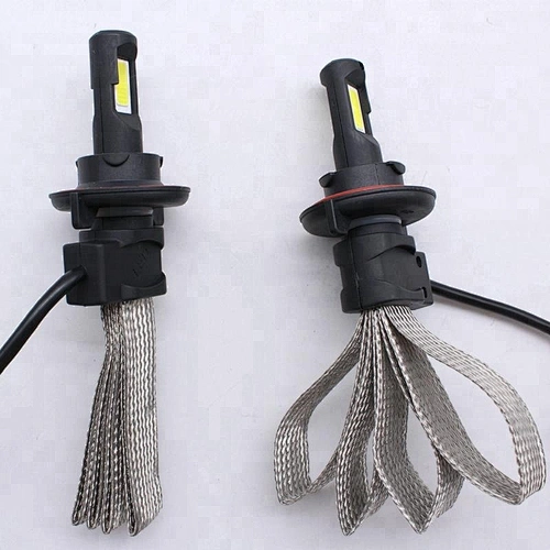 ,All in One Fanless Copper Belt H13 LED Headlight