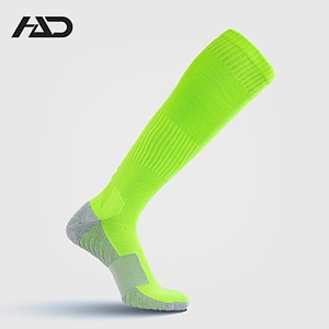 knee hign half terry football sport compression socks