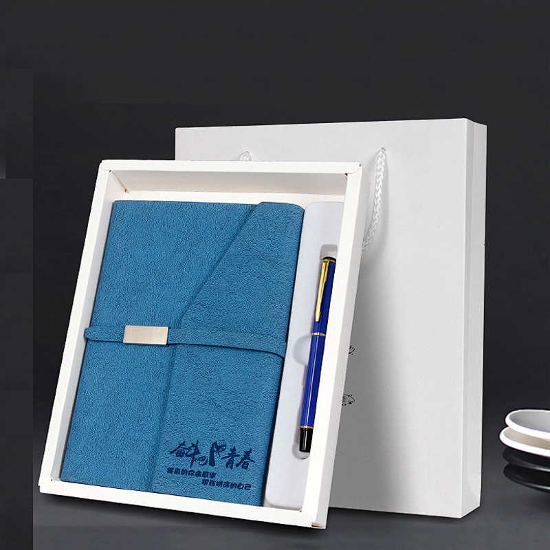 Small MOQ Customized Logo Gift Set China Supplier in-stock Box Packing Gift Pen and Notebook Business Gift Set