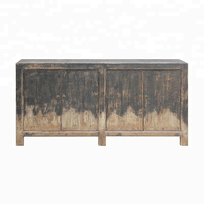 beijing chinese oriental antique reproduction old distressed storage sideboard furniture