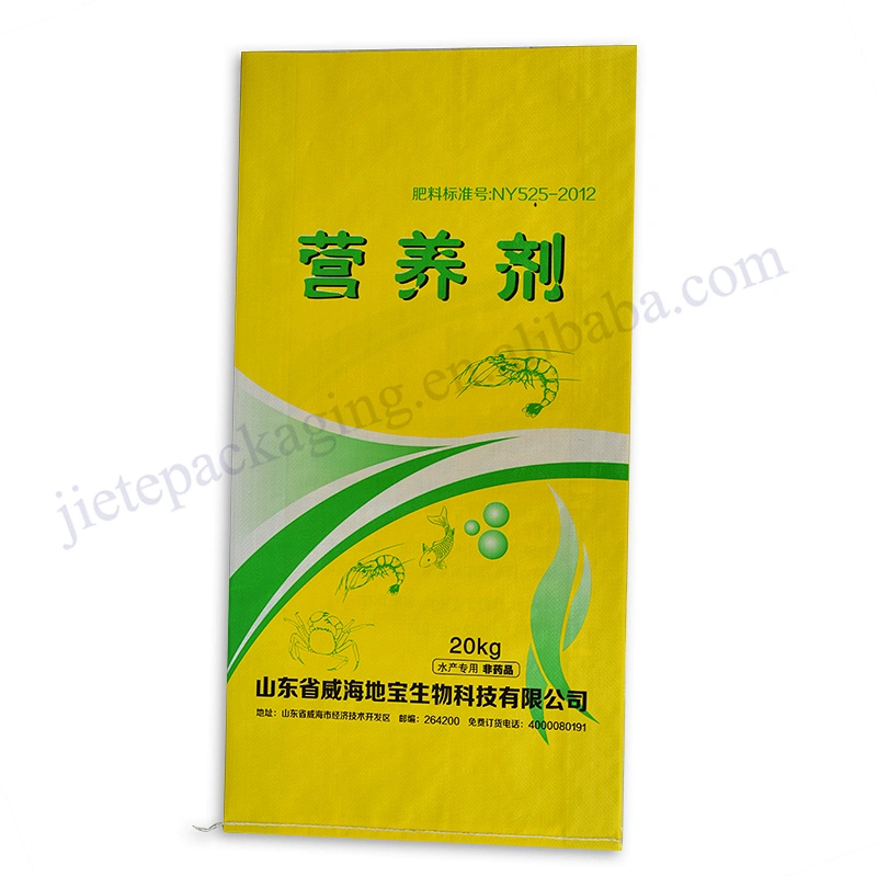 Factory supply 20kg plastic pp woven fishpond Fertilizer packing Bags Sacks