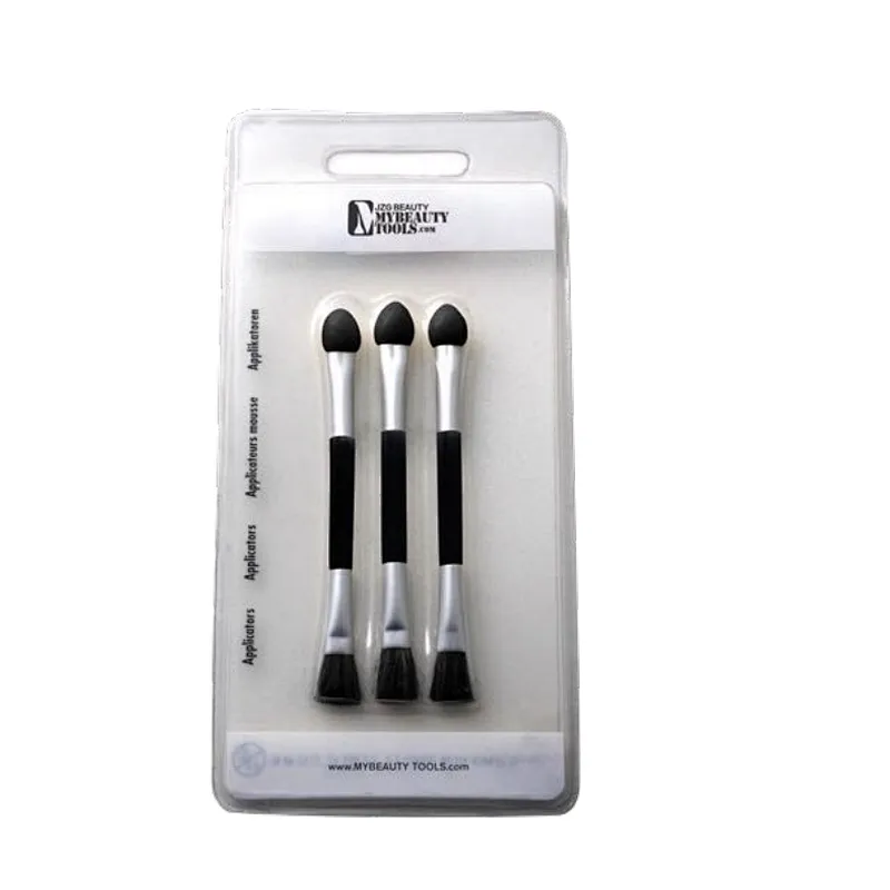 Wholesale beauty tools custom makeup brushes double head eyeshadow brush
