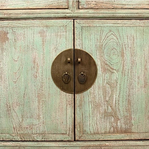 wholesale Beijing rustic reclaimed wood distressed buffet living room furniture