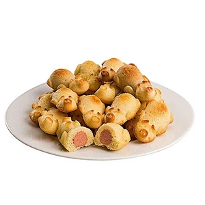 BPA free cakes 12 cavities pig shaped silicone baking mold  Pigs in a Blanket