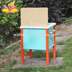 Cocina de juego de madera al por mayor para niños Mejor diseño Cocina de juego de madera para niños Nueva cocina de juego de madera para niños W10C225