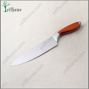 2017 high quality 5 pcs kitchen knife set with color handle