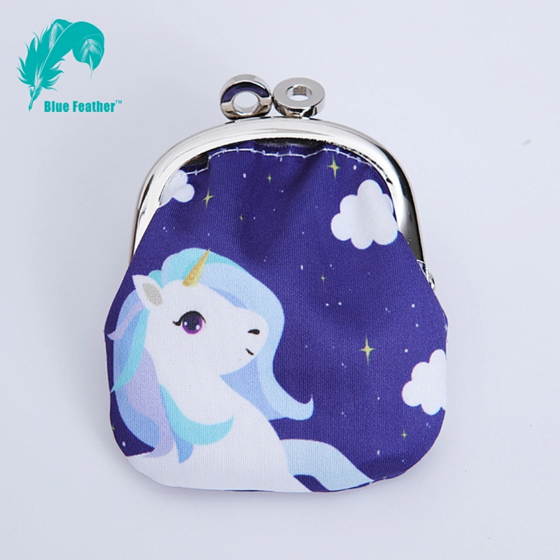 2018 factory custom coin purse pu leather purse