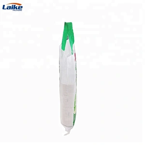 Agricultural bopp laminated pp woven sugar packing bag 5kg 25kg 50kg with handles