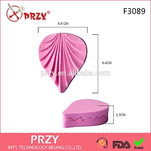 F3089 PRZY Leaf silicone cake mold-toxic green fondant cake baking mould
