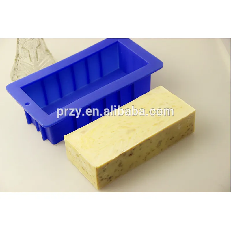 pr290 Handmade toast silicone loaf mold for soap