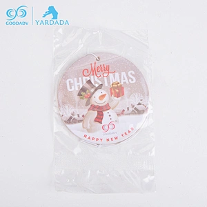 Vanilla fragrance bulk fresheners with own logo Paper Custom Car Scent Air Freshener