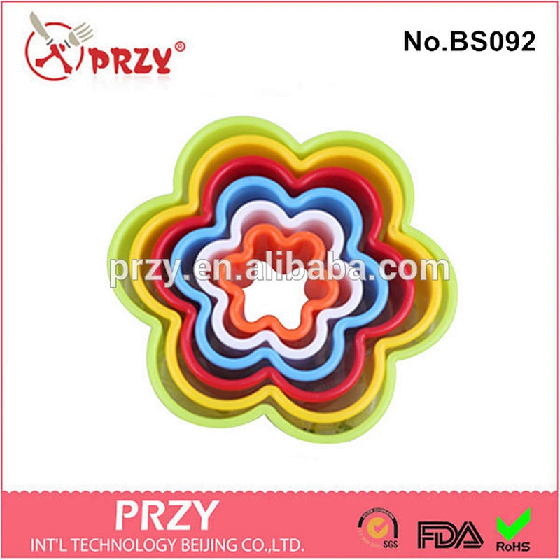wholesale flower shape cookie cutter, flower shape biscuit mold