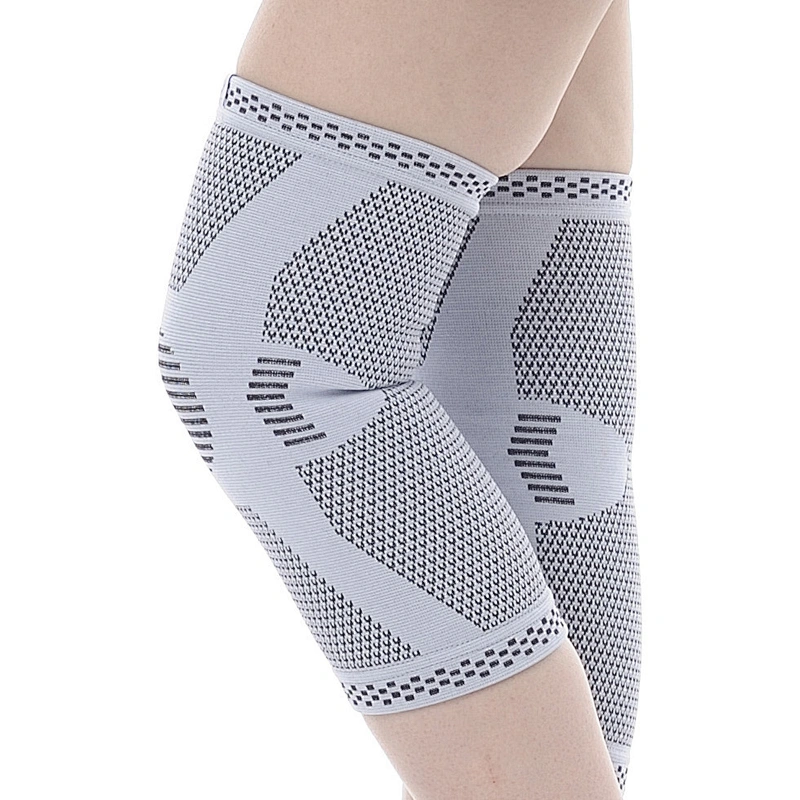 Best Selling bamboo fiber Knitted knee support sleeve