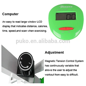 touch screen exercise bike body strong fitness elliptical bike for elderly