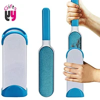 pet hair remover brush withdouble-sided dog cat hair grooming brush