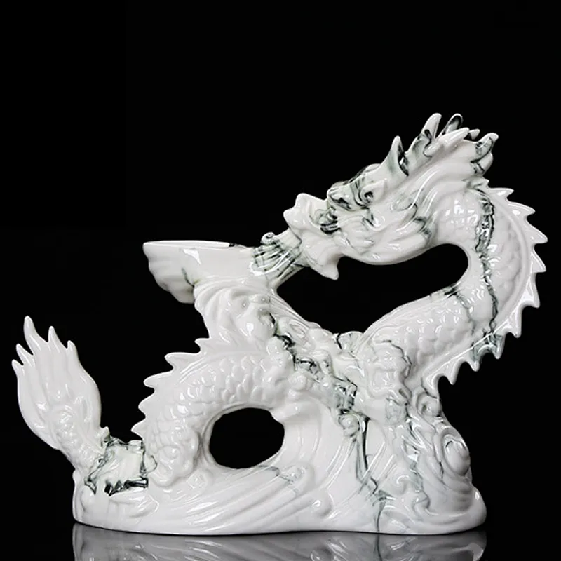 Chinese tea culture with dragon shape bottle tea pot set for company