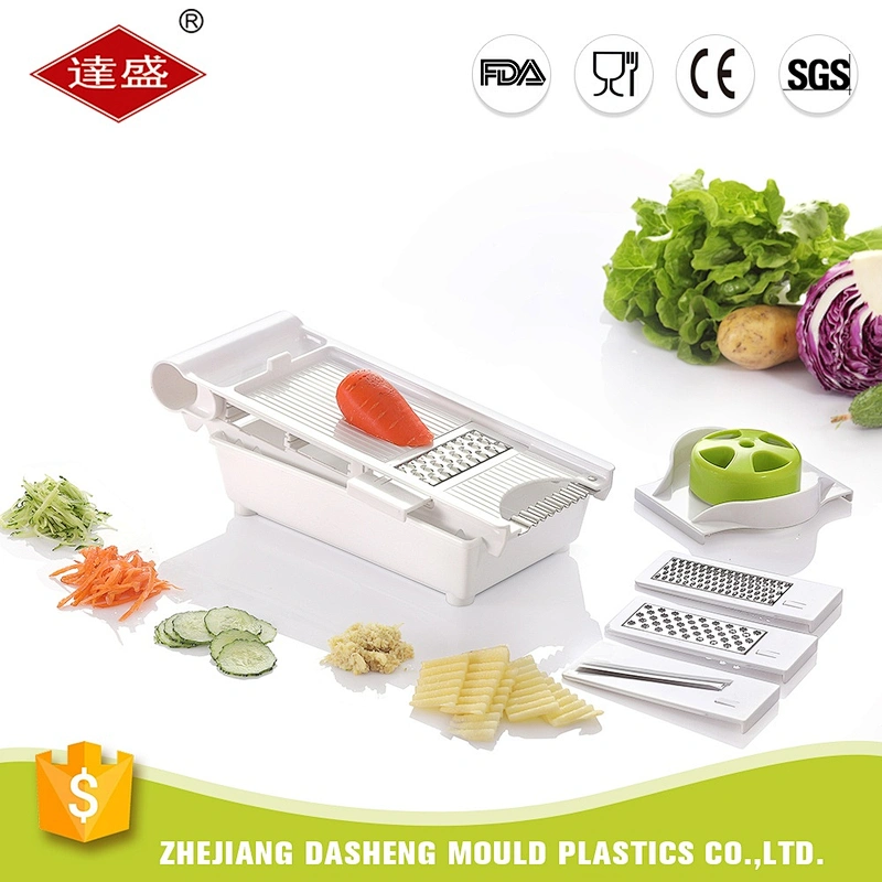 kitchen manual triple mini salad tomato onion carrot vegetable mandoline potato slicer with box