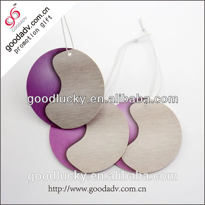 hot sale round sexy paper air freshener for vent car