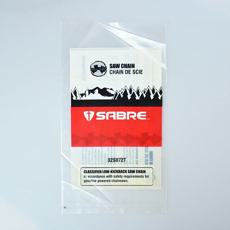 PE plastic food vacuum packaging bag with foil film for snack