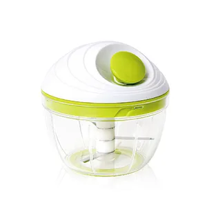 FDA 50MOQ manual garlic onion vegetable plastic  pull chopper