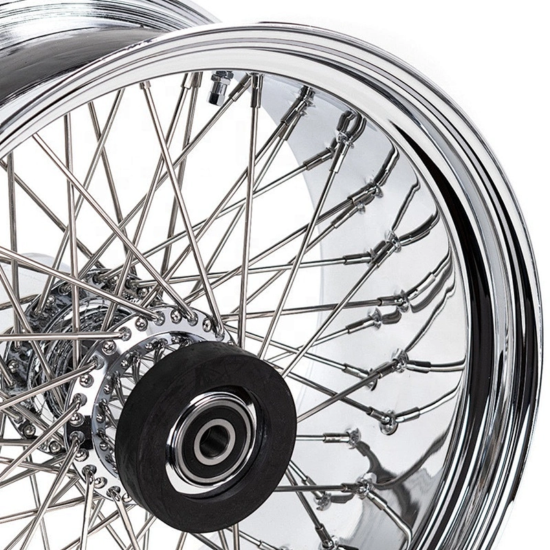 17inch Steel Spoke Motorcycle Wheel set For Harley