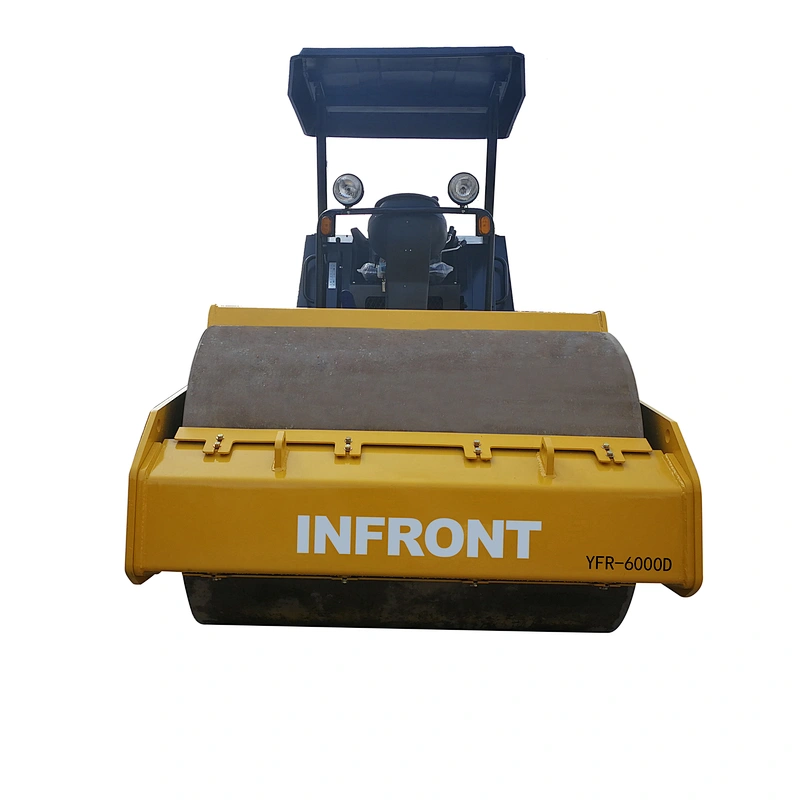 China YFR6000 single drum compact roller for sale