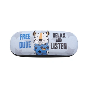 Matte Pu Animal Printing Eyeglasses Case for Children