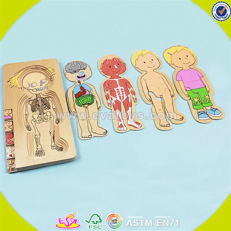 wholesale funny kids wooden magnetic jigsaw toy hot sale wooden magnetic jigsaw toy educational magnetic jigsaw toy W14A057