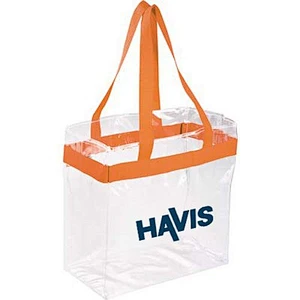 Game Day Clear Stadium Tote, PVC totes. Shopping bag
