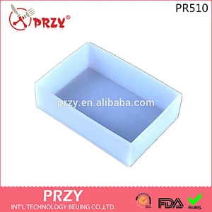 PR510 Toast silicone mold and insulation DIY wooden box handmade soap mold imported Platinum silicone 3KG