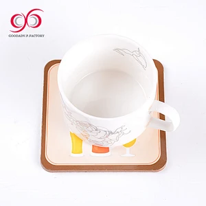 Hot sell coasters paperboard europal lettering cork backing for coasters