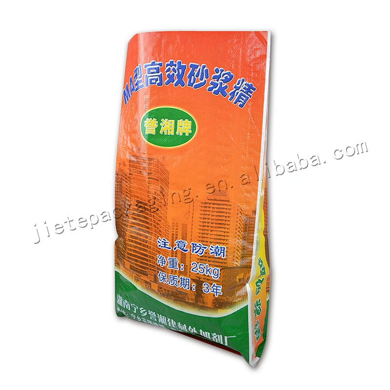 25kg plastic packaging bag pp woven cement sack for wall putty powder,dry mortar,industrial sand
