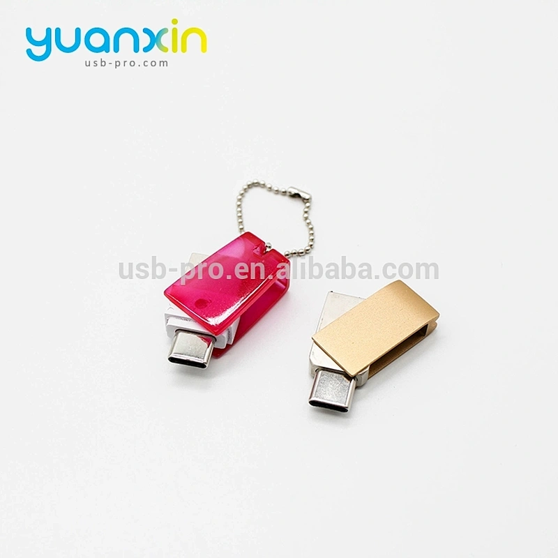 New Mini Swivel OTG Type C USB Flash Drive