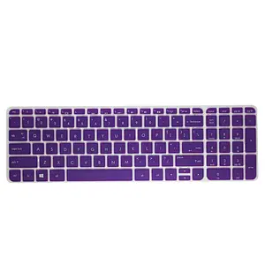 Silicone Keyboard Cover Skin keyboard dust cover for HP Pavilion 15 P15 with number pad