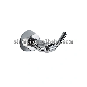 KL-ZF630 Wall-mounted Mental Clothes Hanger Hooks Bathroom Stainless Steel Double Clothes Hooks