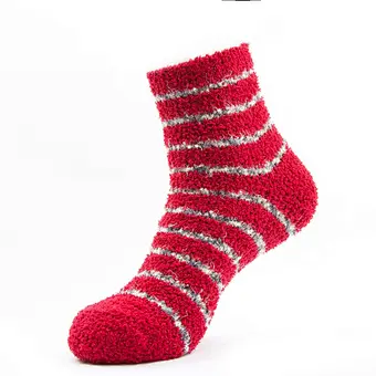 Custom half terry adult size cotton women basketball sox sport non slip socks