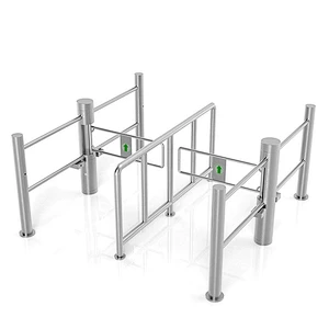 Intelligence Security Gym Entrance and Exit Electric Swing Barrier Turnstile Gate