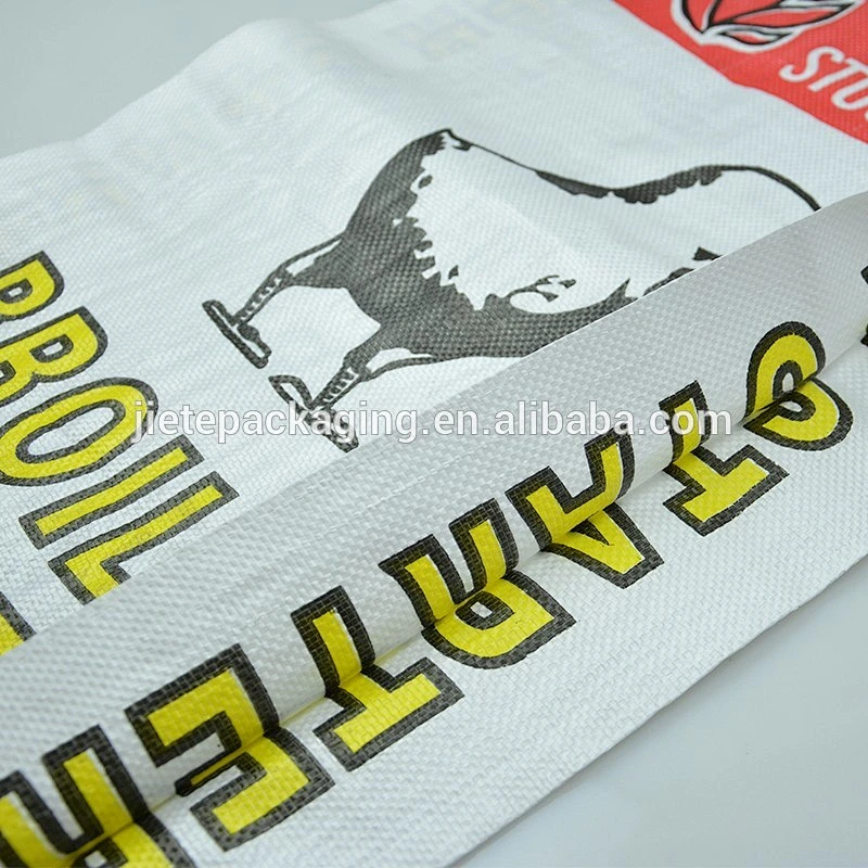40kg plastic pp bag chicken feed food packaging