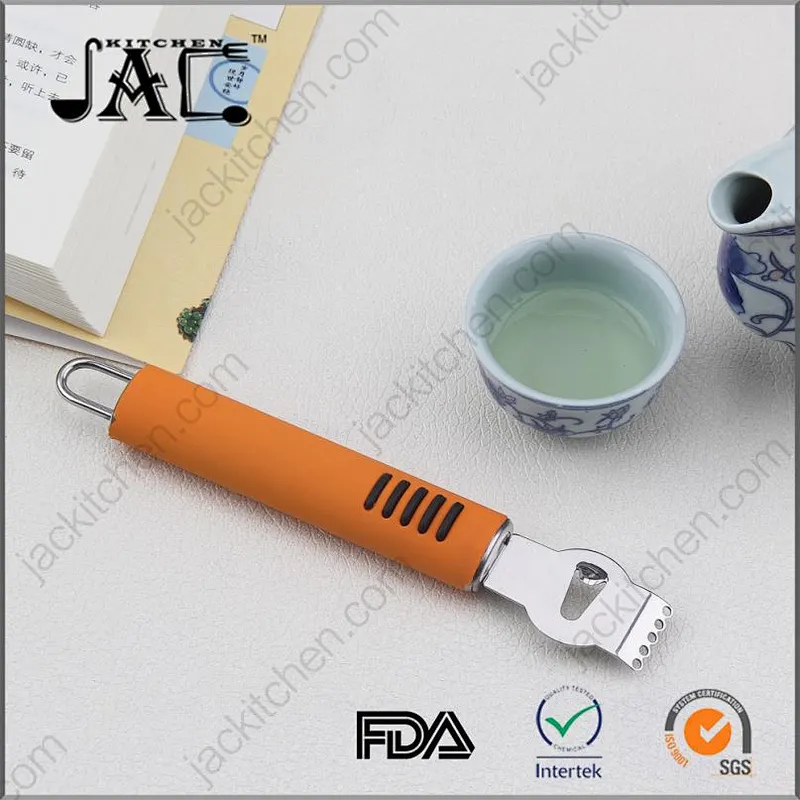 Hot Sale Practical Stainless Steel Rubber Lemon Zester