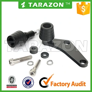 CNC machined motorcycle Frame Slider plastic protector for Yamaha R6 2003 2004 2005