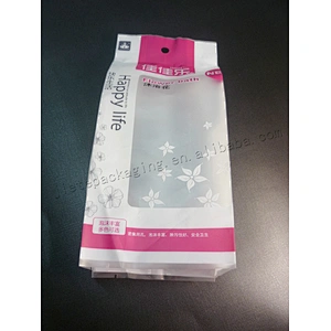 Plastic supermarket bag for bath ball with hang hole