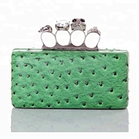 Custom Fashion Skull shoes with matching clutch bag_U0008-141