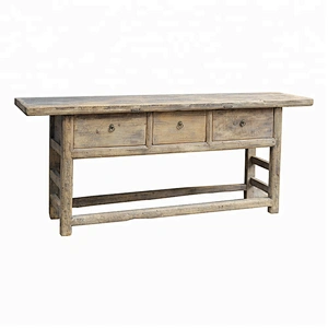 chinese antique rustic countryside hallway furniture console table
