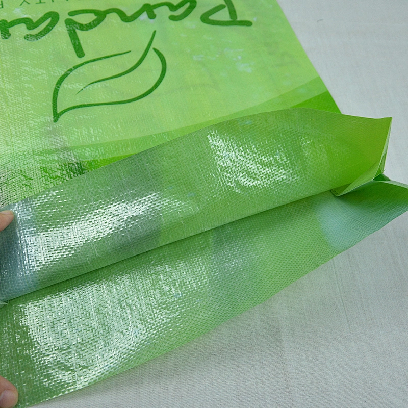 Custom transparent pp woven plastic bags size for packing rice, grain sugar, flour, etc