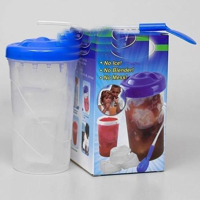 SLUSHY MAGIC MAKE SLUSHIES IN SECONDS N -ICE NO BLENDERS Funny Popular