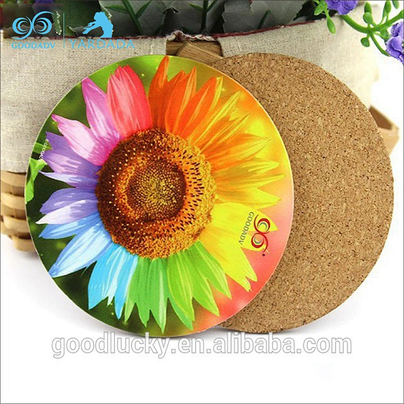 Souvenir Gifts Custom Paper Cardboard Cork Coaster